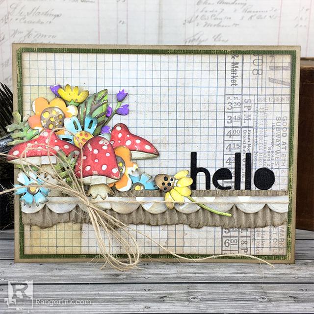 Hello Distress® Oxide® Card by Bobbi Smith