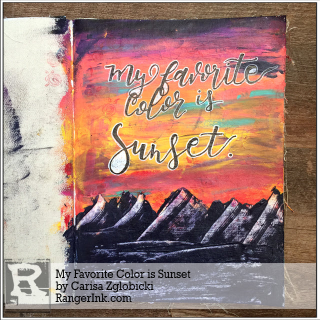 My Favorite Color is Sunset by Carisa Zglobicki