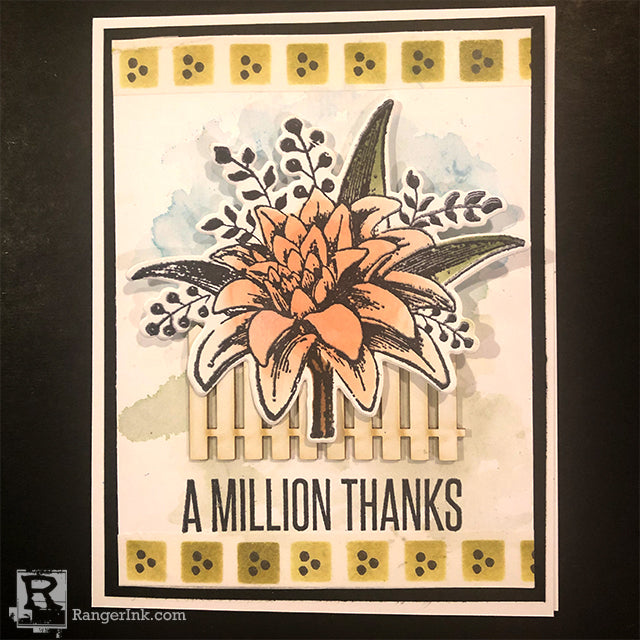 Wendy Vecchi A Million Thanks Card by Cassie Lynch