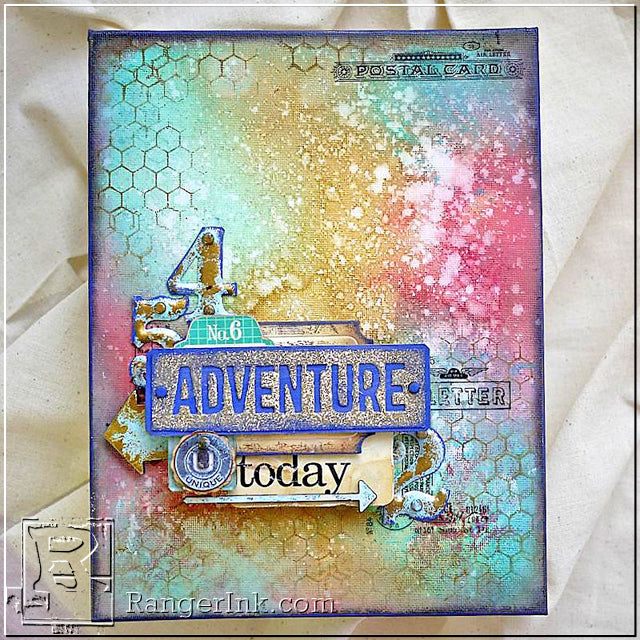 Adventure Layered Canvas by Aida Haron