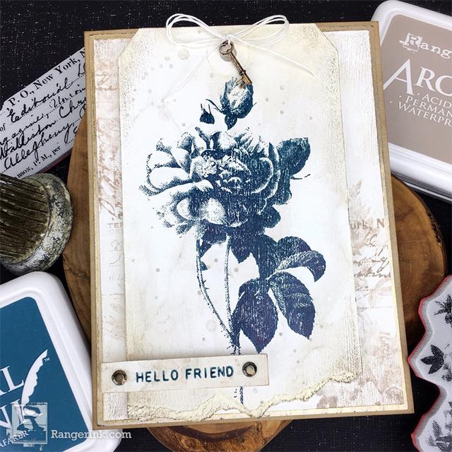 Hello Friend Card by Bobbi Smith