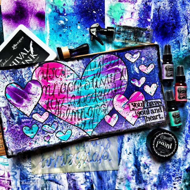 Heart and Soul Art Journal by Renae Davis