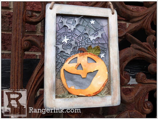 Jack-O-Lantern Wall Hanging by Audrey Pettit