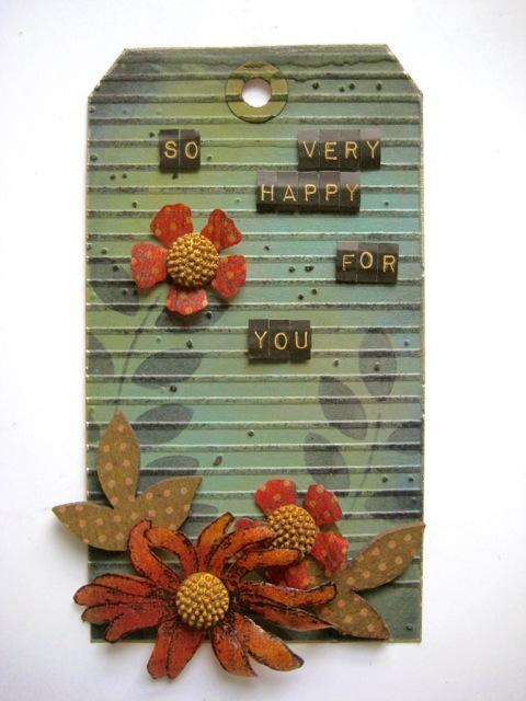 Wendy Vecchi Archival So Very Happy Tag