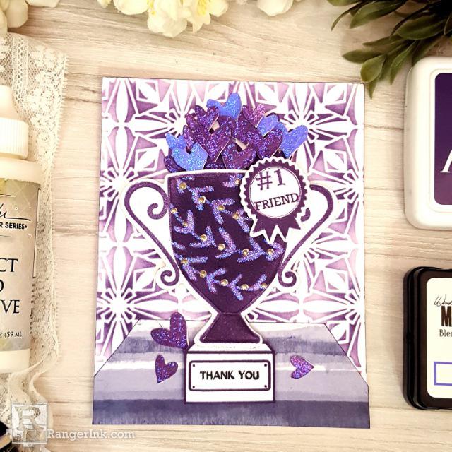 Wendy Vecchi Royal Cup Friendship Card by Terri Burson