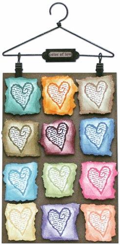 “Color of Love Hanger” By Tim Holtz