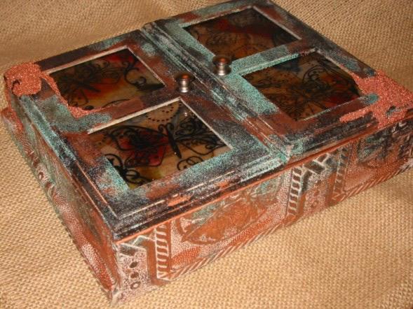 Patina’ed Display Box By Lauren Ferguson-Nwachukwu