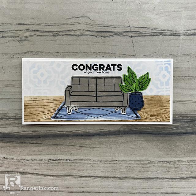 Simon Hurley create. New Home Card by Jess Francisco