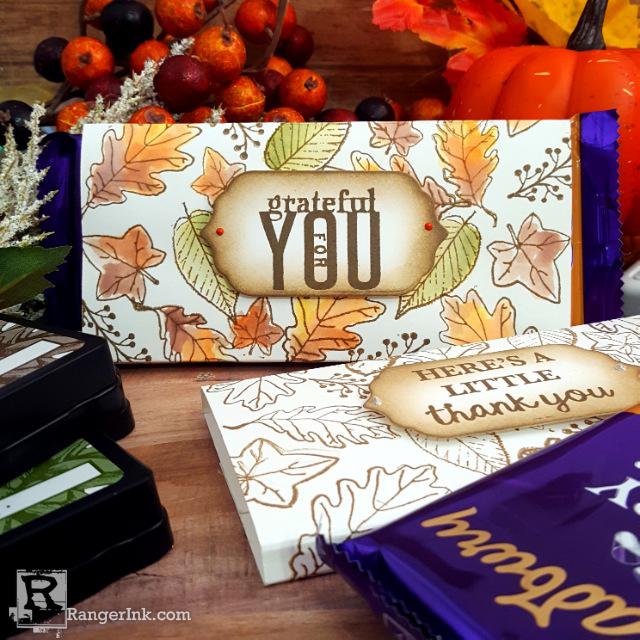 Wendy Vecchi Gratitude Candy Bar Wrappers by Terri Burson