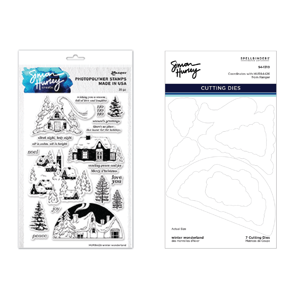 Simon Hurley create. Winter Wonderland Stamp & Die Set Bundles Simon Hurley 