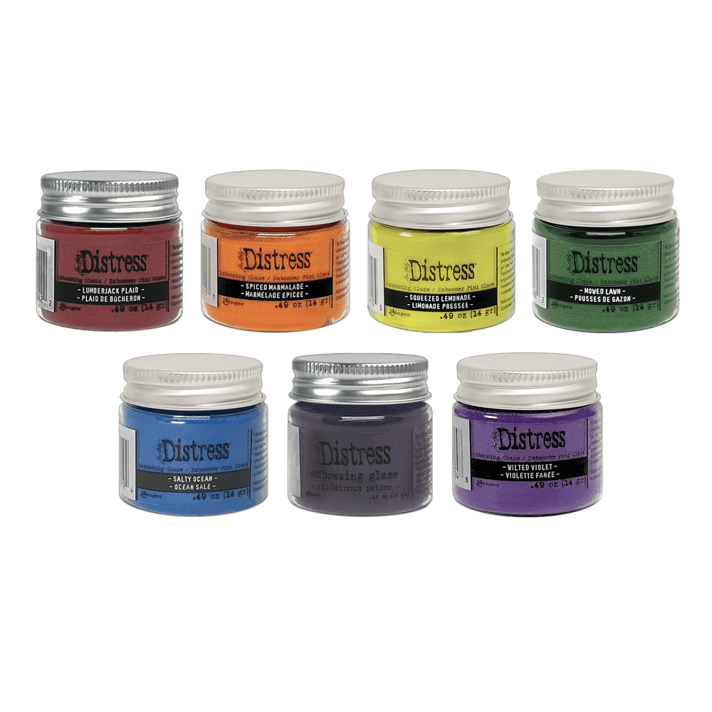 Distress Embossing Glaze Primary Bundle Ranger Ink 