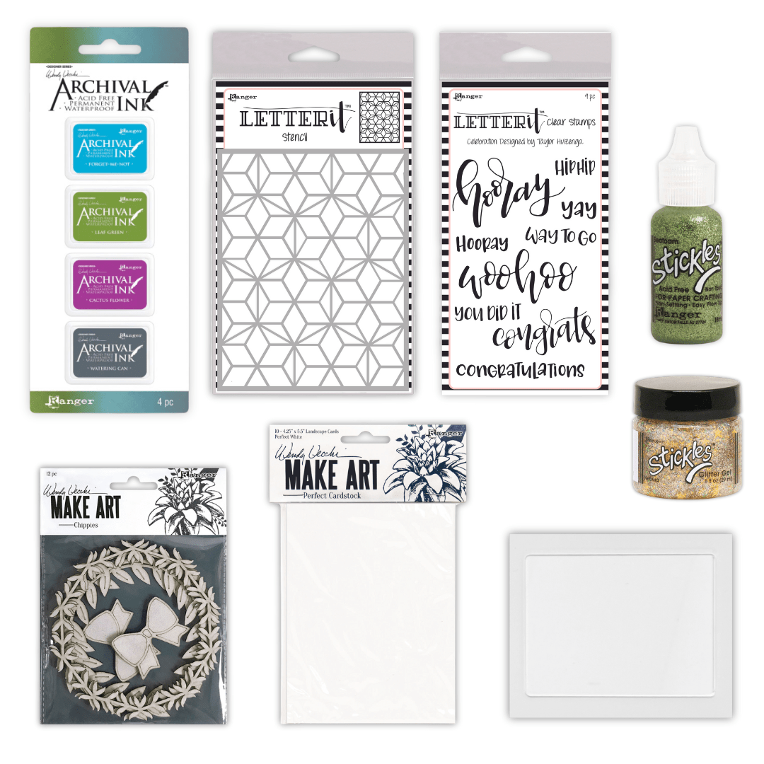 Celebration Card Making Kit Ranger Ink 