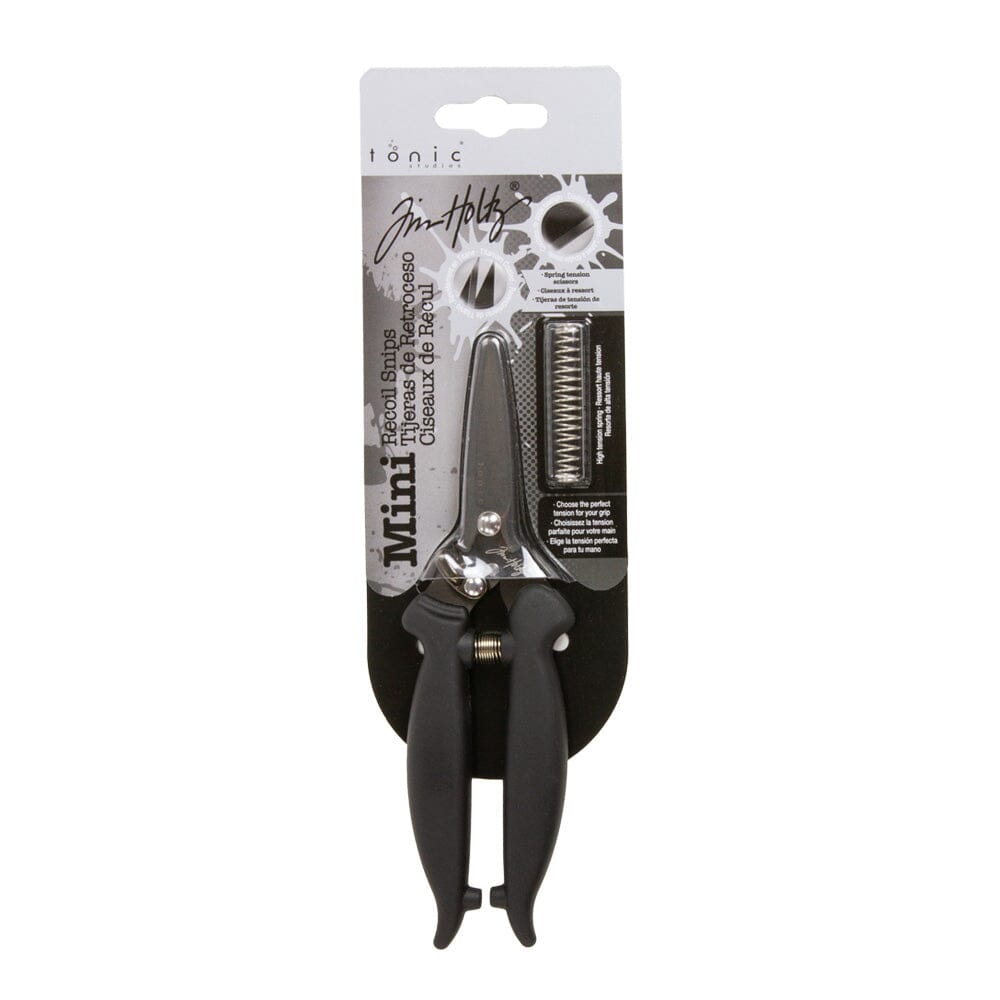 Tim Holtz Tonic Mini Recoil Snips Tools & Accessories Tim Holtz Other 