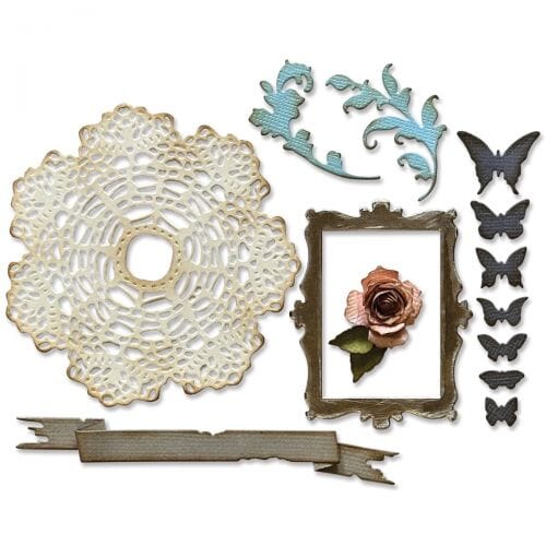 Tim Holtz Alterations by Sizzix Thinlits® Die Set 15PK – Vault Boutique Cutting Dies Tim Holtz Other 