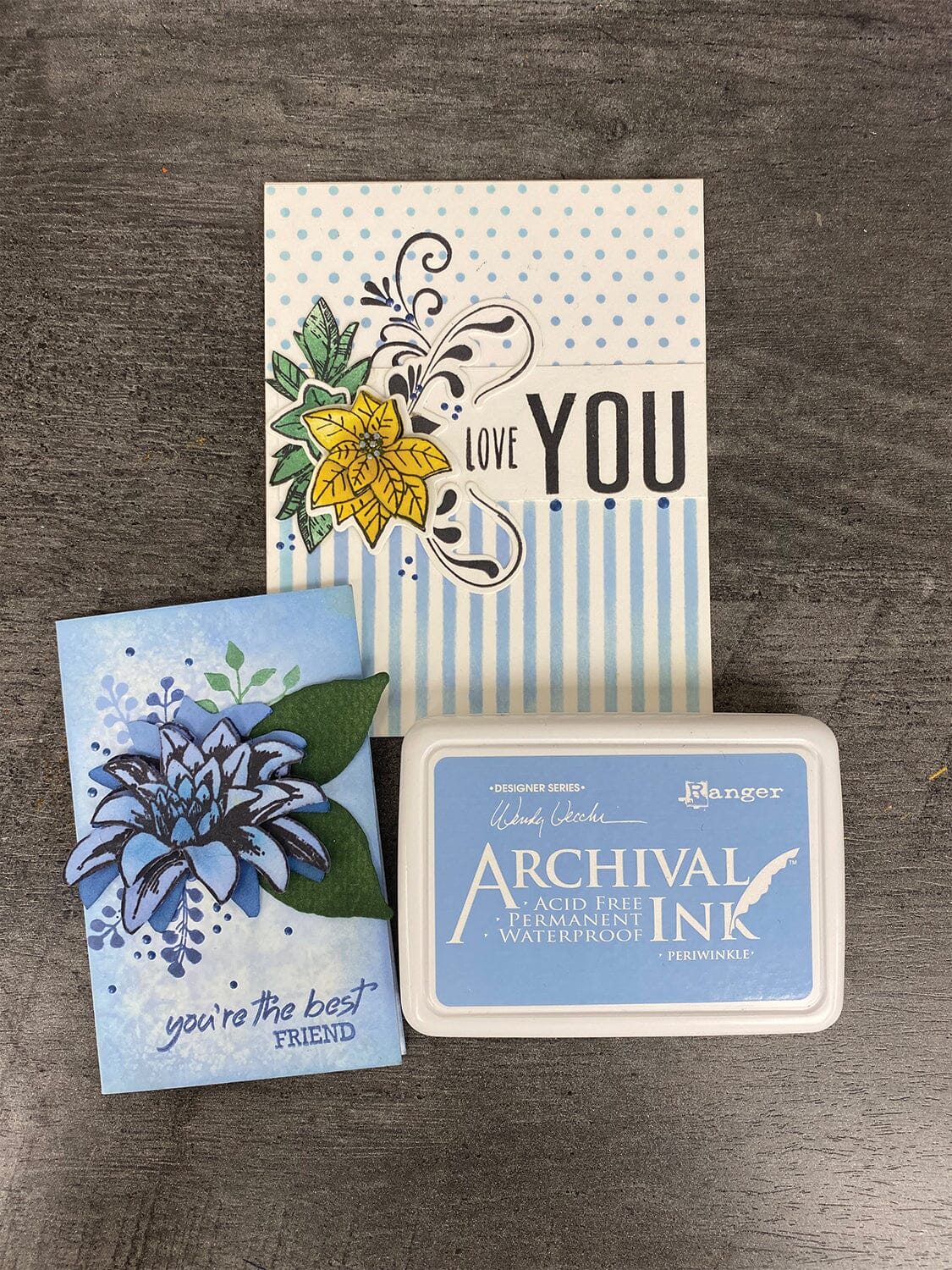 Wendy Vecchi Archival Ink™ Pad Periwinkle Ink Pad Wendy Vecchi 