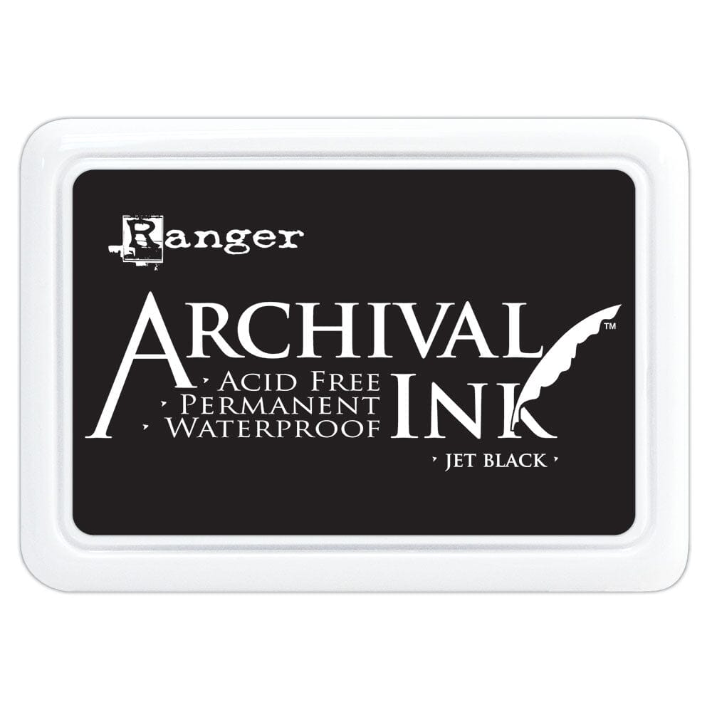 Archival Ink™ Pads Jet Black Ink Pad Archival Ink 