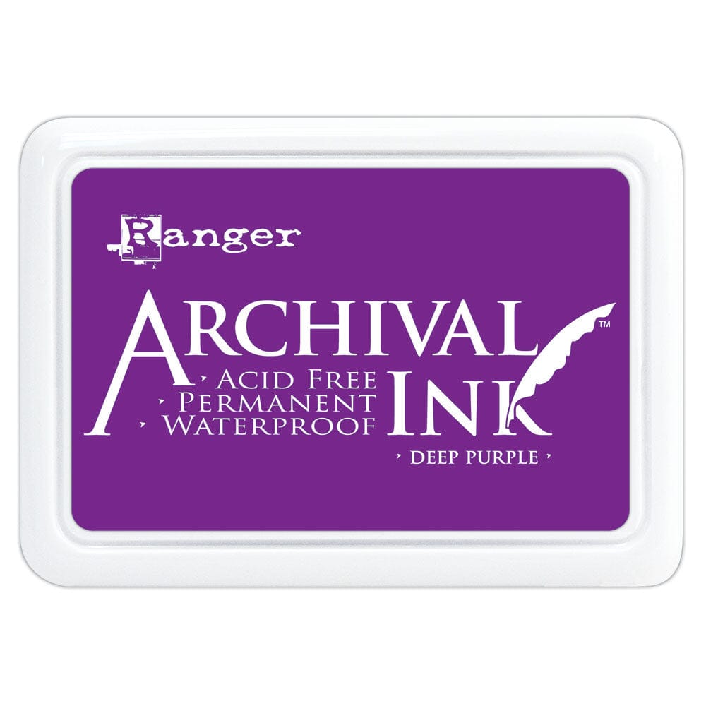 Archival Ink™ Pads Deep Purple Ink Pad Archival Ink 