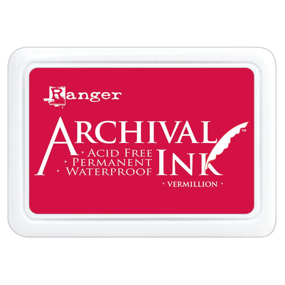 Archival Ink™ Pads Vermillion Ink Pad Archival Ink 