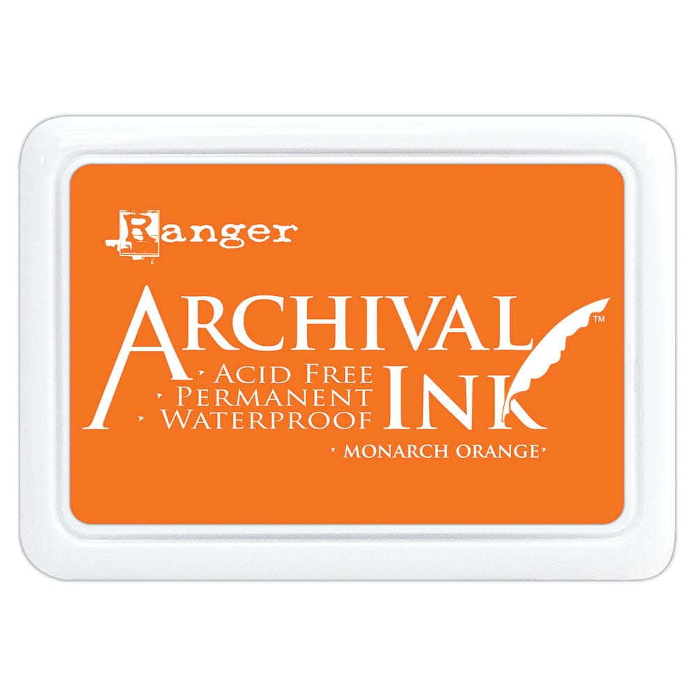 Archival Ink™ Pads Monarch Orange Ink Pad Archival Ink 