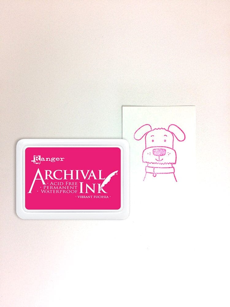 Archival Ink™ Pads Vibrant Fuchsia Ink Pad Archival Ink 