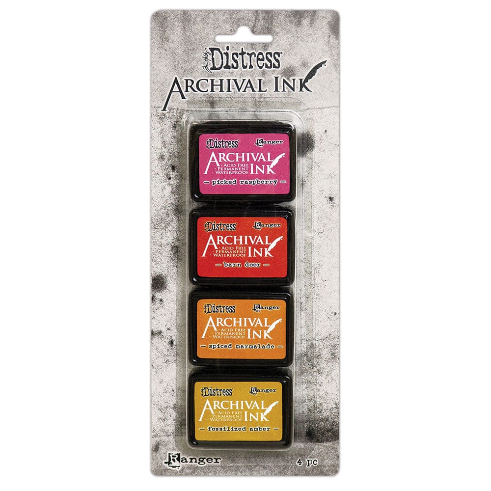 Tim Holtz Distress® Mini Archival Ink™ Kit #1 Kits Distress 