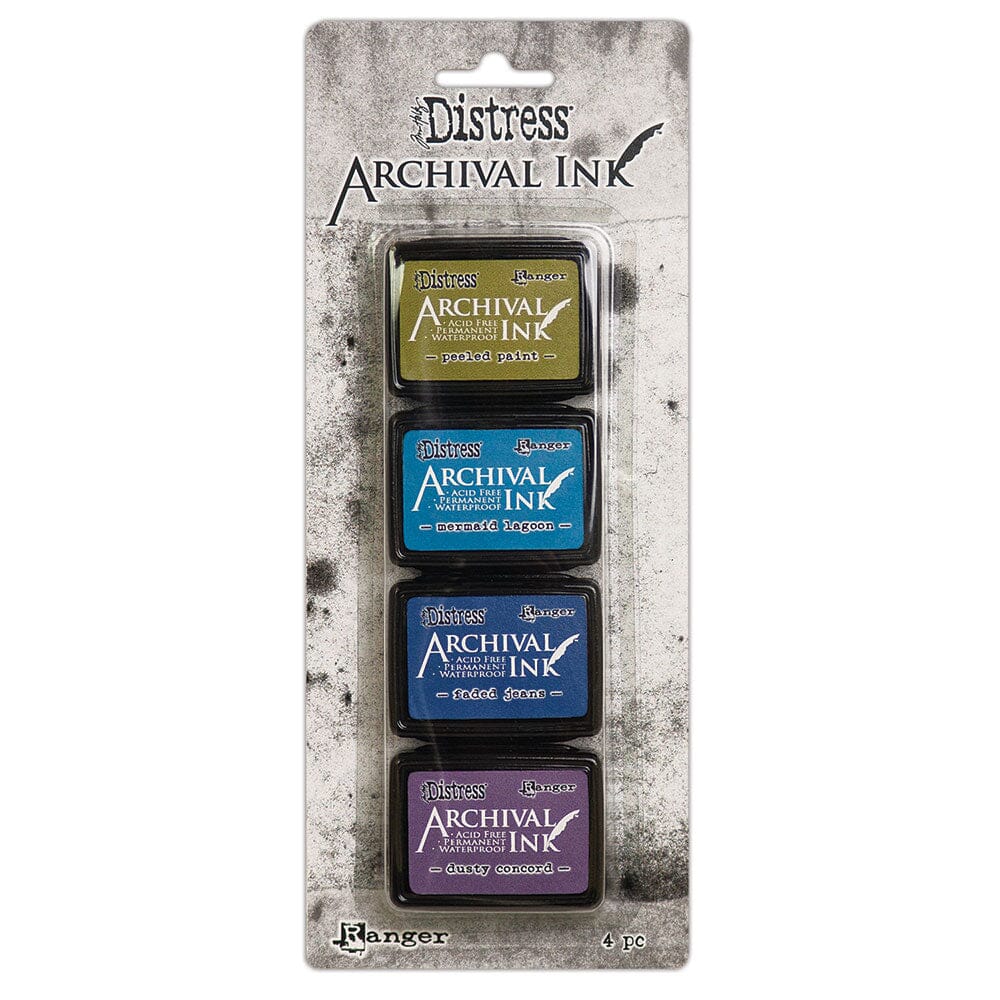 Tim Holtz Distress® Mini Archival Ink™ Kit #2 Kits Distress 