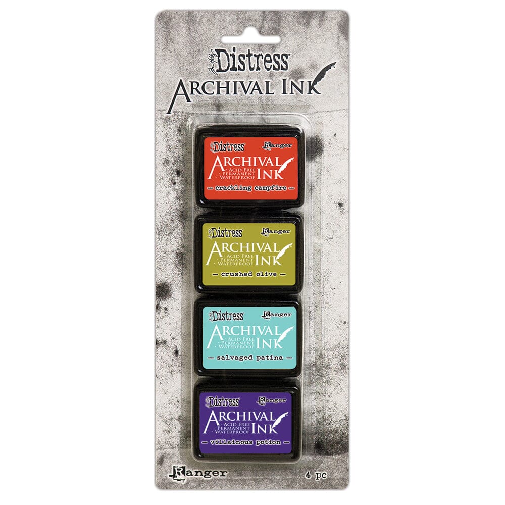 Tim Holtz Distress® Mini Archival Ink™ Kit #5 Kits Distress 