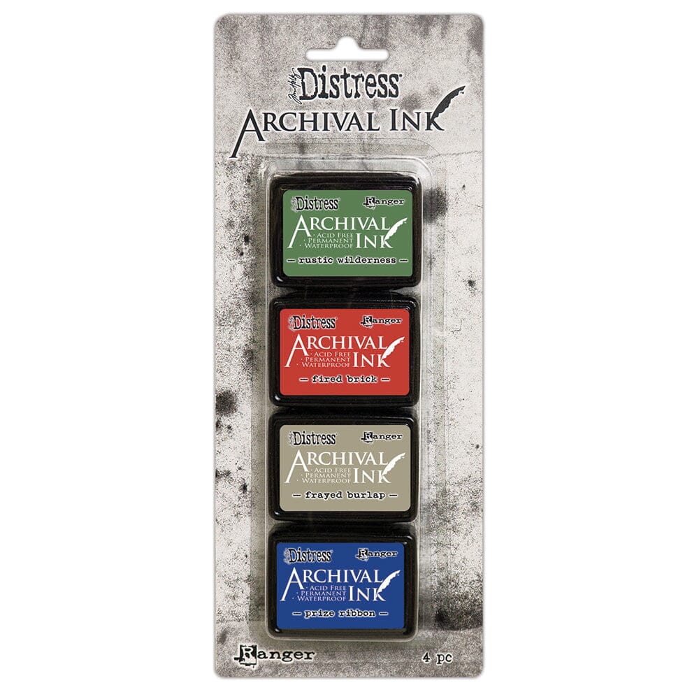 Tim Holtz Distress® Mini Archival Ink™ Kit #6 Kits Distress 