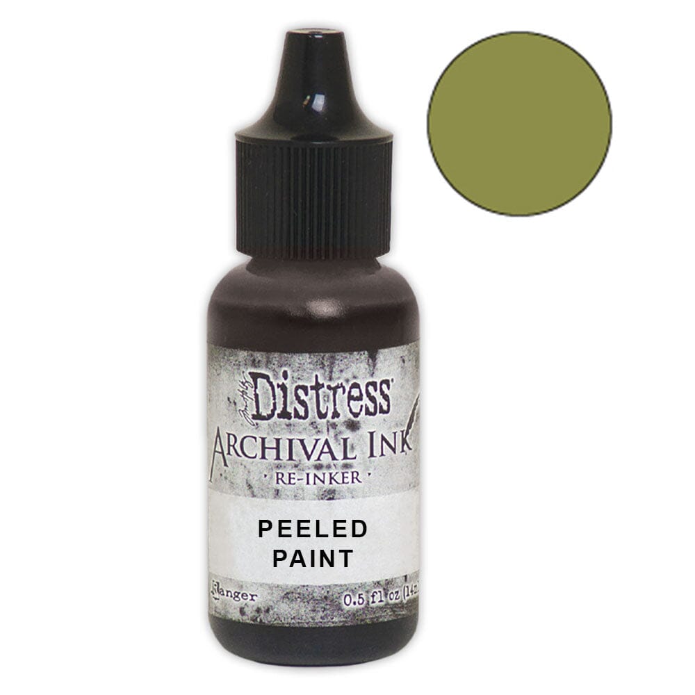 Tim Holtz Distress® Archival Re-Inker Peeled Paint .5 oz Ink Archival Ink 