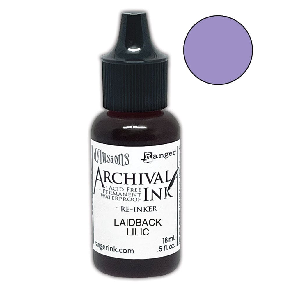 Dylusions Archival Re-Inker Laidback Lilac 0.5oz Ink Dylusions 