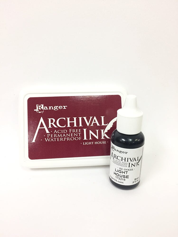 Archival Ink™ Pads Re-Inker Light House, 0.5oz Ink Archival Ink 