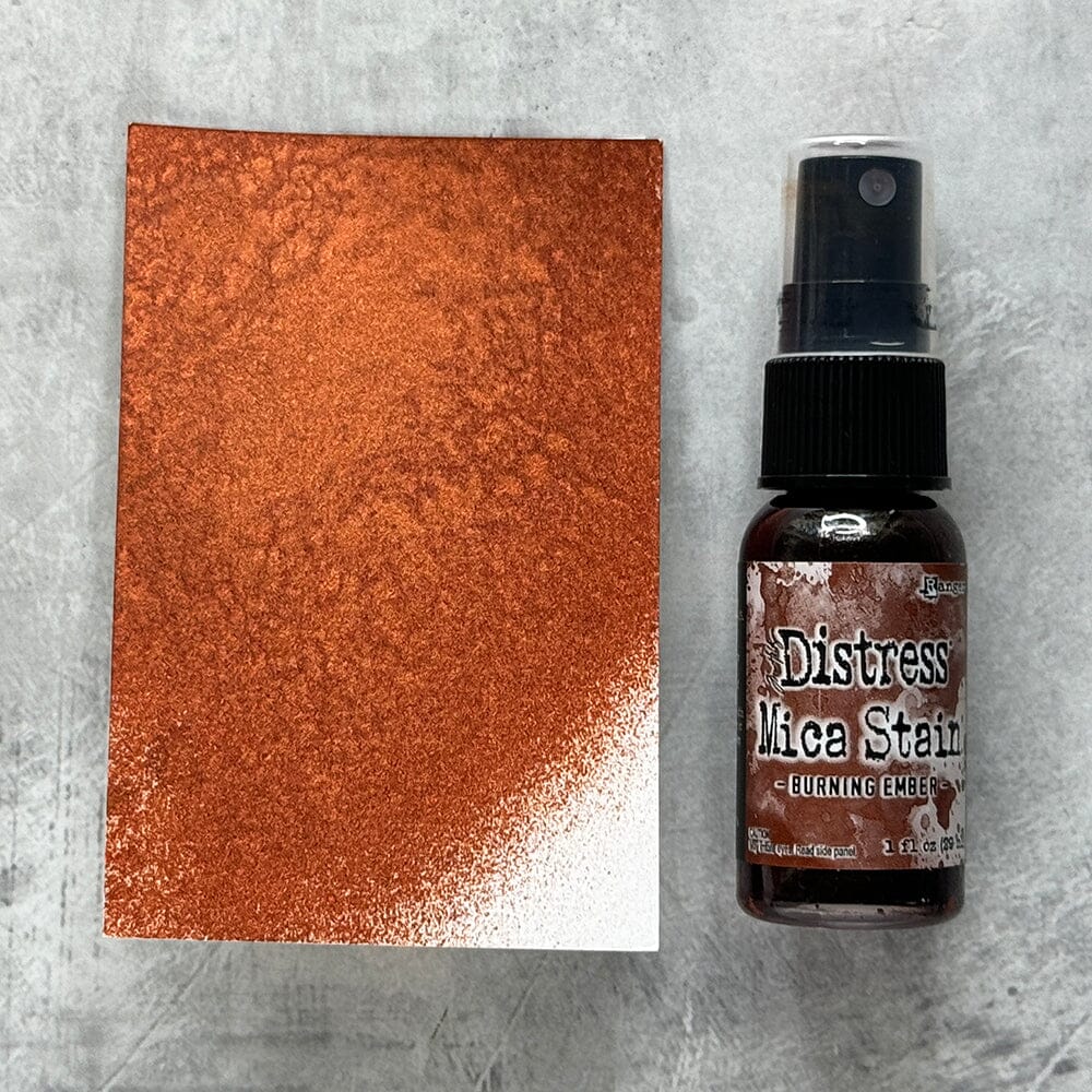 Tim Holtz Distress® Halloween Burning Ember Mica Stain Sprays Distress 