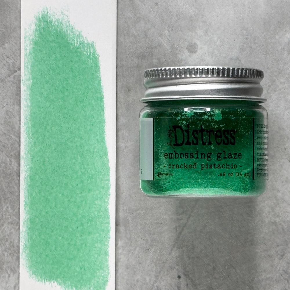 Tim Holtz Distress® Embossing Glaze Cracked Pistachio Powders Distress 