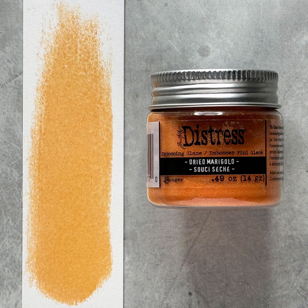 Tim Holtz Distress® Embossing Glaze Dried Marigold Powders Distress 