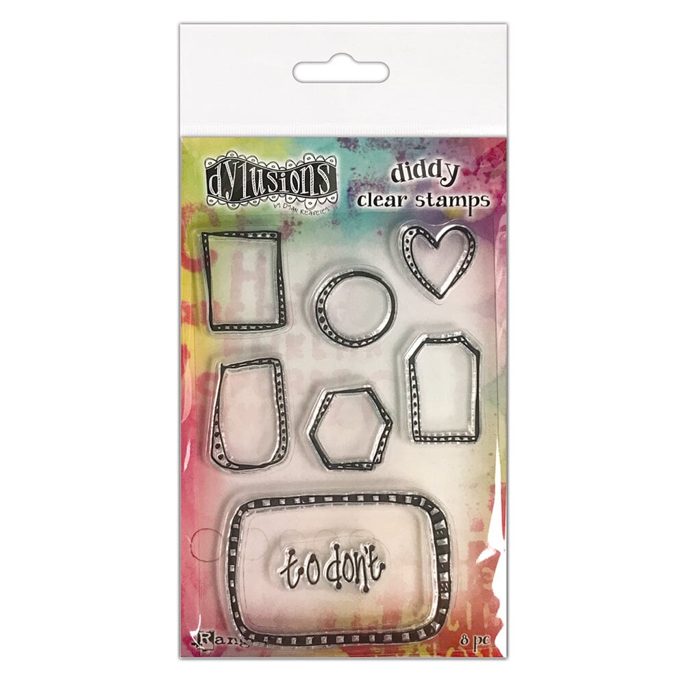 Dylusions Diddy Stamp Box It Up Stamps Dylusions 