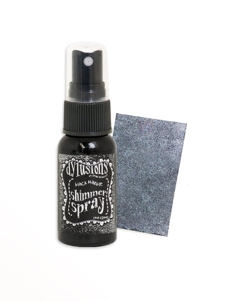 Dylusions Shimmer Spray Black Marble, 1oz Sprays Dylusions 