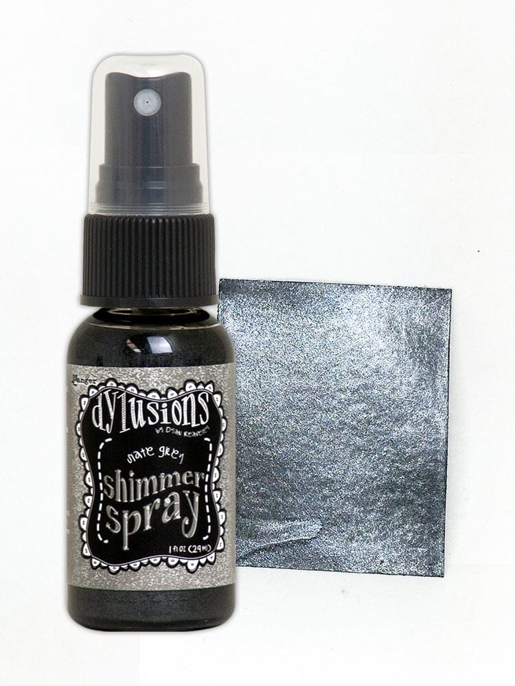 Dylusions Shimmer Spray Slate Grey Sprays Dylusions 