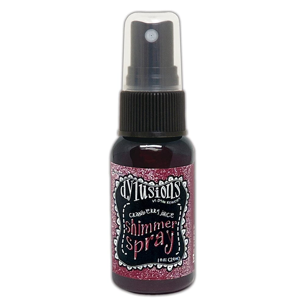 Dylusions Shimmer Spray Cranberry Juice, 1oz Sprays Dylusions 