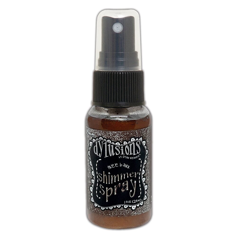 Dylusions Shimmer Spray Tree Bark, 1oz Sprays Dylusions 