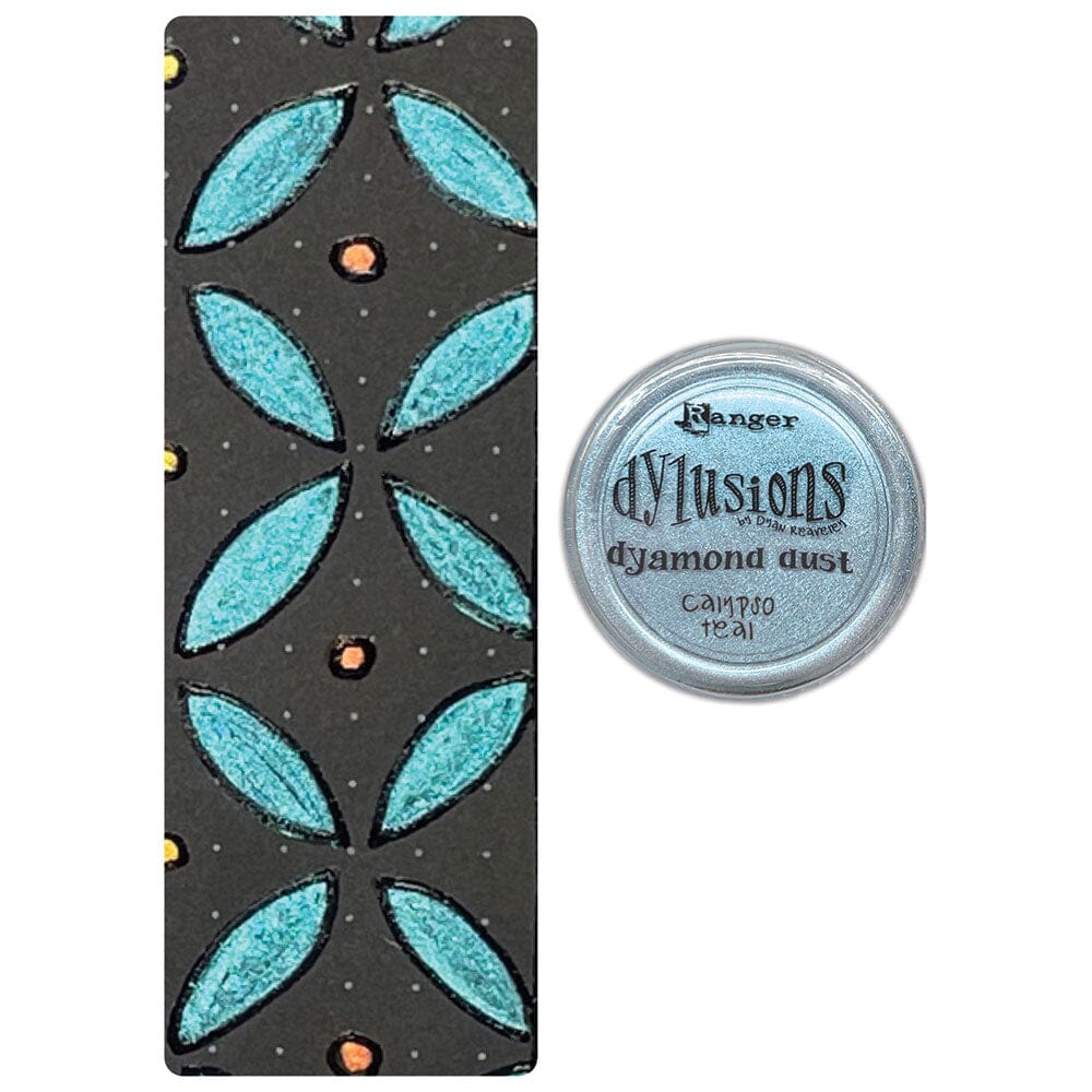 Dylusions Dyamond Dust - Calypso Teal Powders Dylusions 