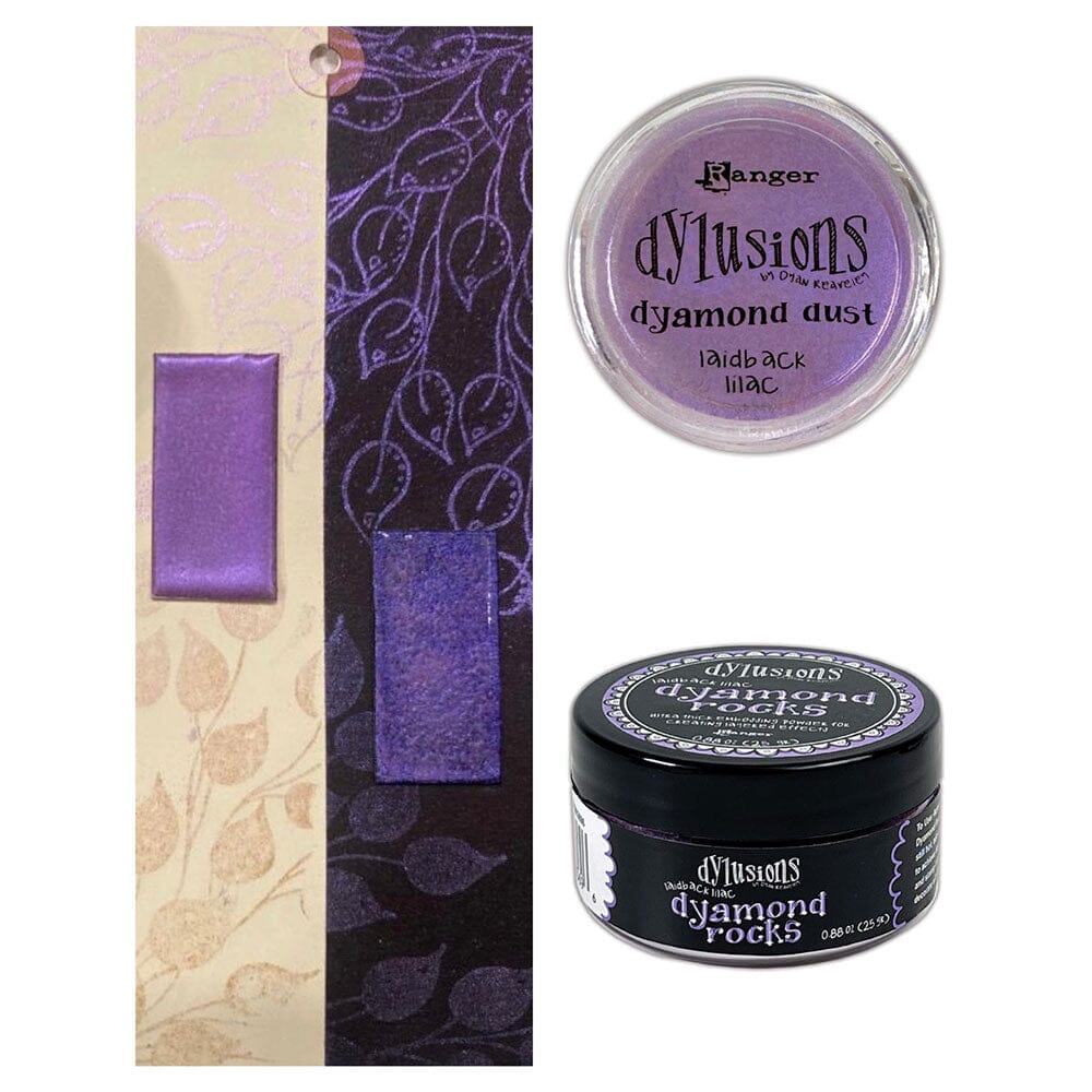 Dylusions Dyamond Dust - Laidback Lilac Powders Dylusions 