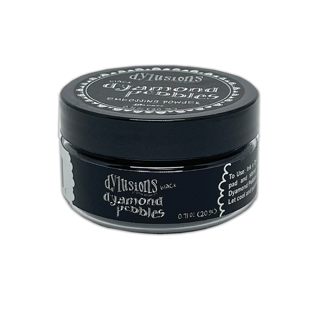 Dylusions Dyamond Pebbles - Black Powders Dylusions 