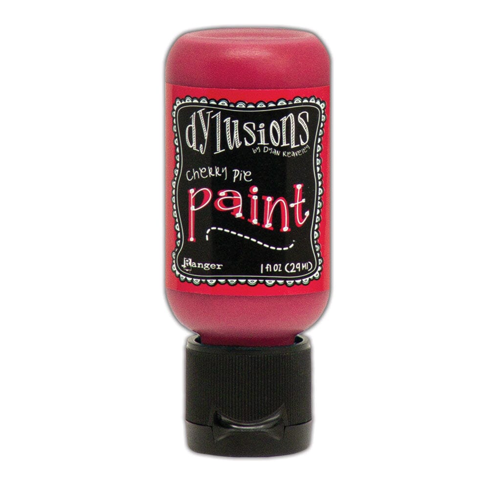 Dylusions Flip Cap Paint Cherry Pie, 1oz Paint Dylusions 