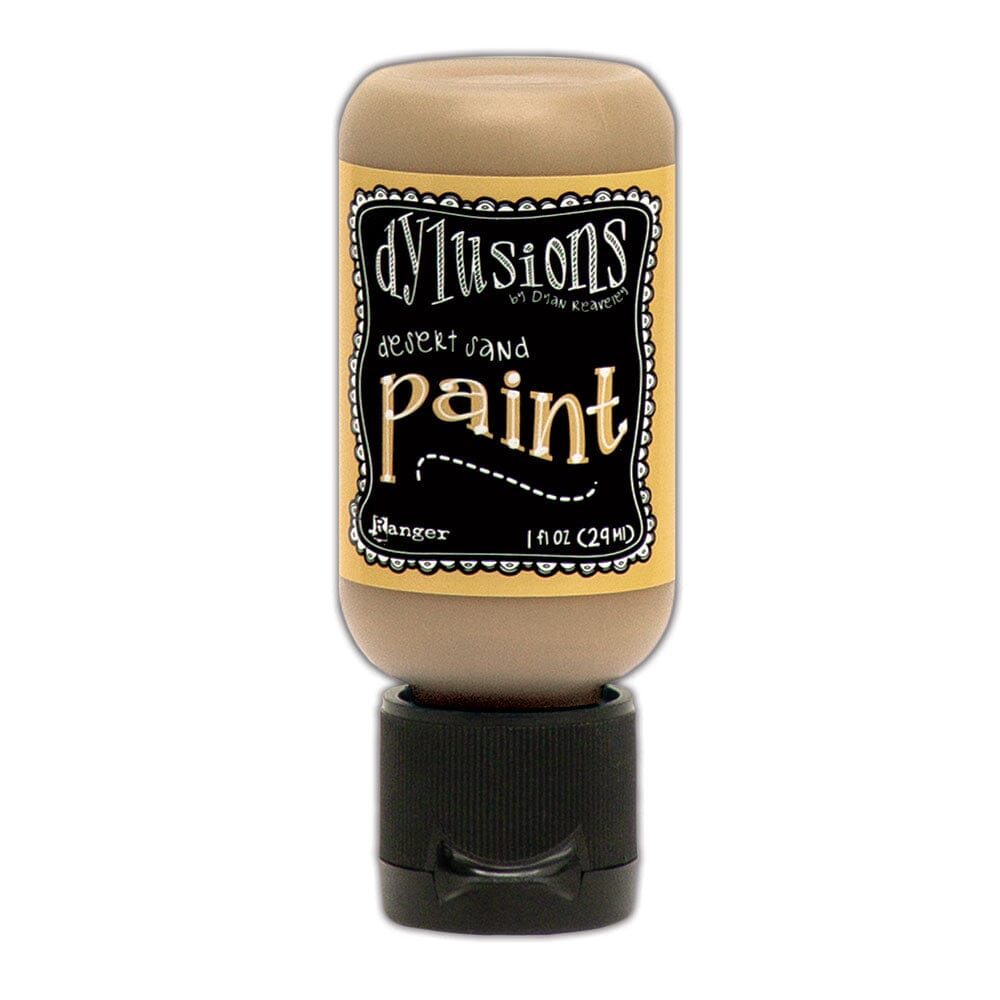 Dylusions Flip Cap Paint Desert Sand, 1oz Paint Dylusions 