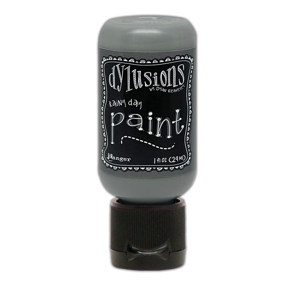 Dylusions Flip Cap Paint Rainy Day, 1oz Paint Dylusions 