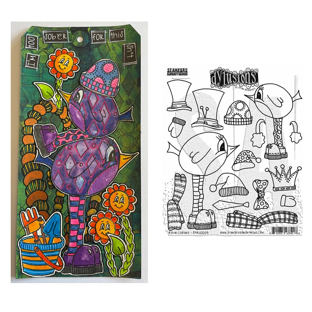 Dylusions Stamps & Stencils