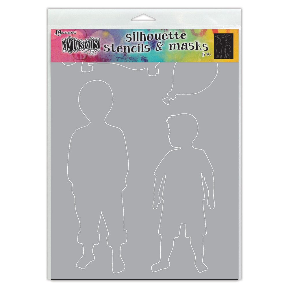 Dylusions Stencils Silhouette Otis Stencil Dylusions 