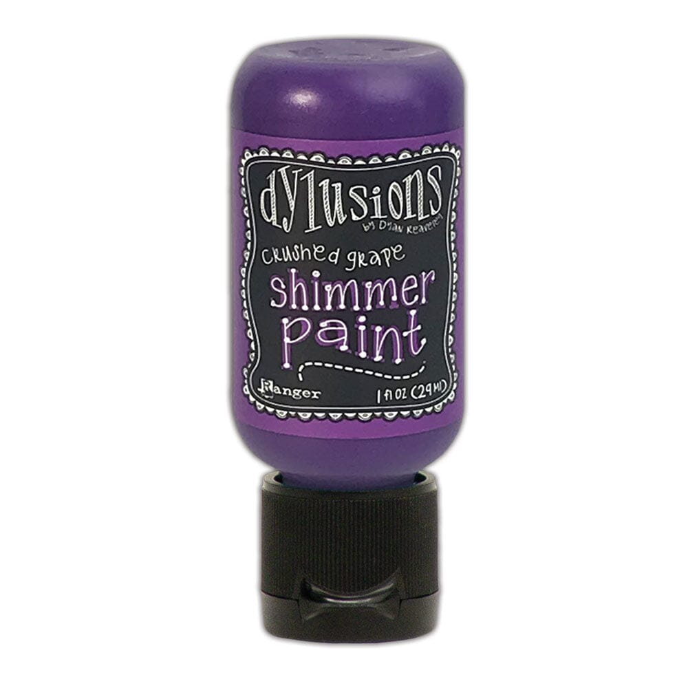 Dylusions Shimmer Paint Crushed Grape, 1oz Paint Dylusions 