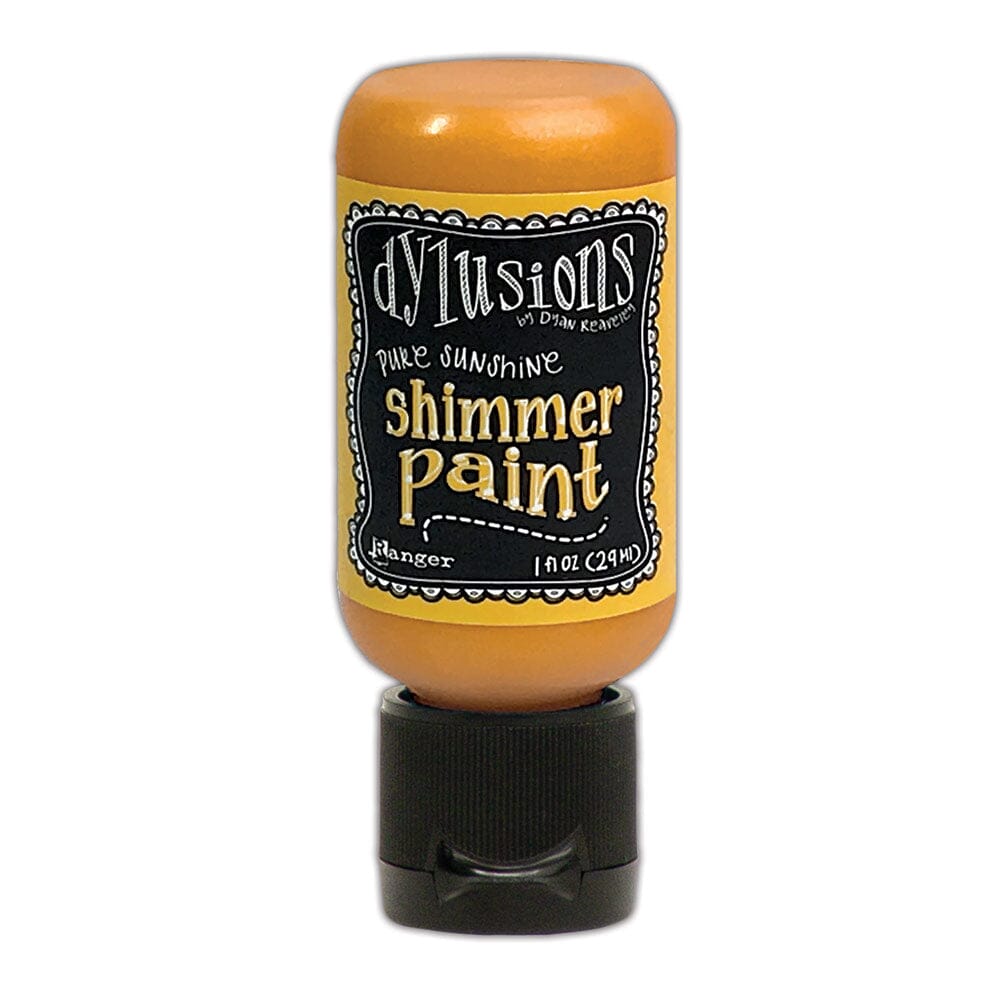 Dylusions Shimmer Paint Pure Sunshine, 1oz Paint Dylusions 