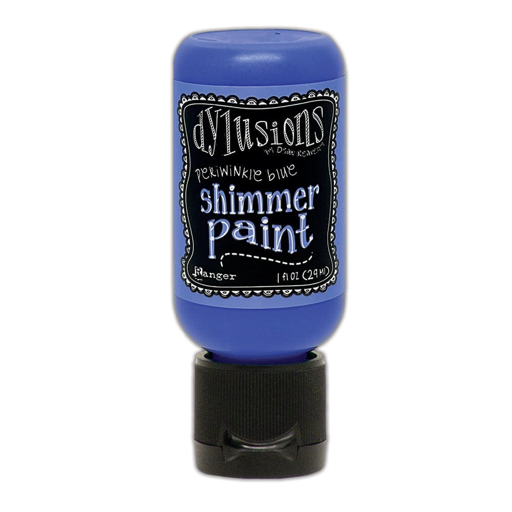 Dylusions Shimmer Paint Periwinkle Blue, 1oz Paint Dylusions 